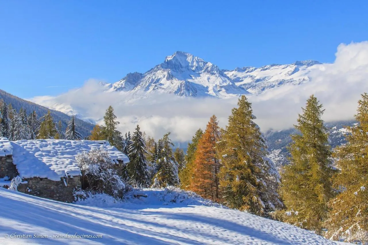 Les Balcons Proche Parc National Vanoise Appartements 2 Pieces 6 Pers Montagne Superieur Termignon